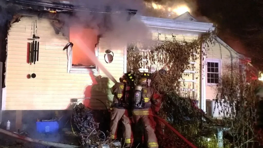 Holliston House Fire