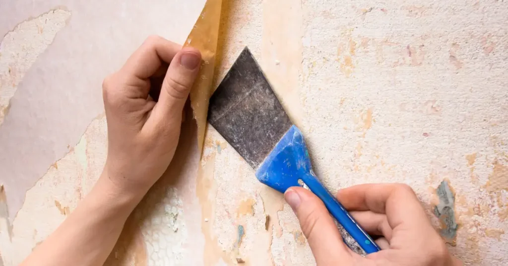 How to remove wallpaper glue