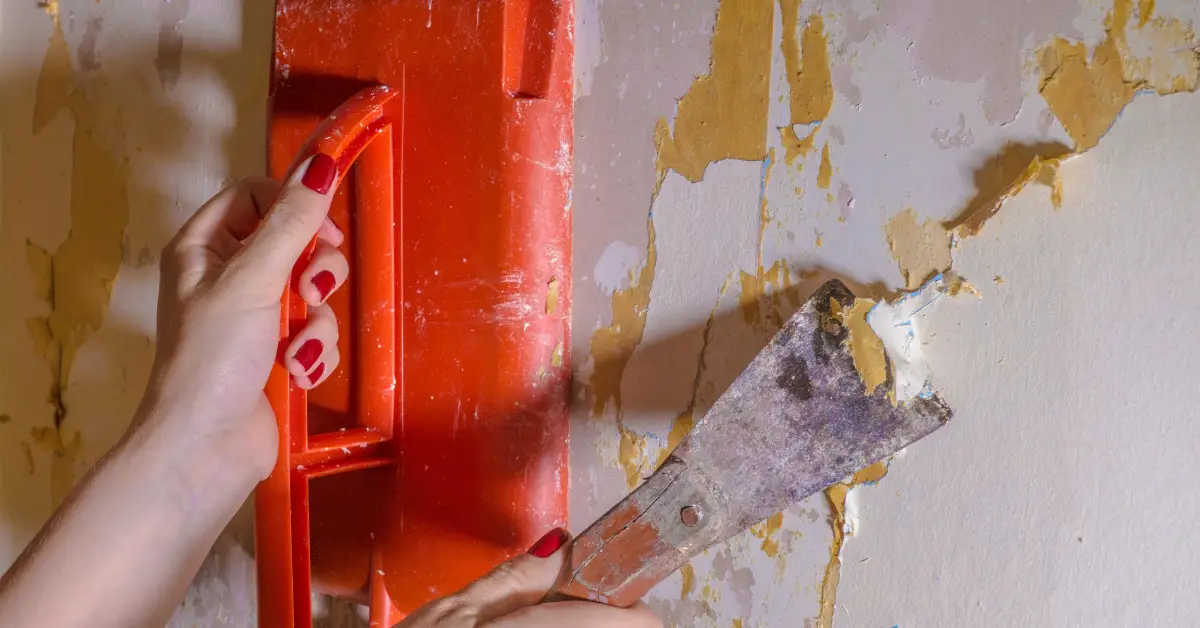 How to remove wallpaper glue