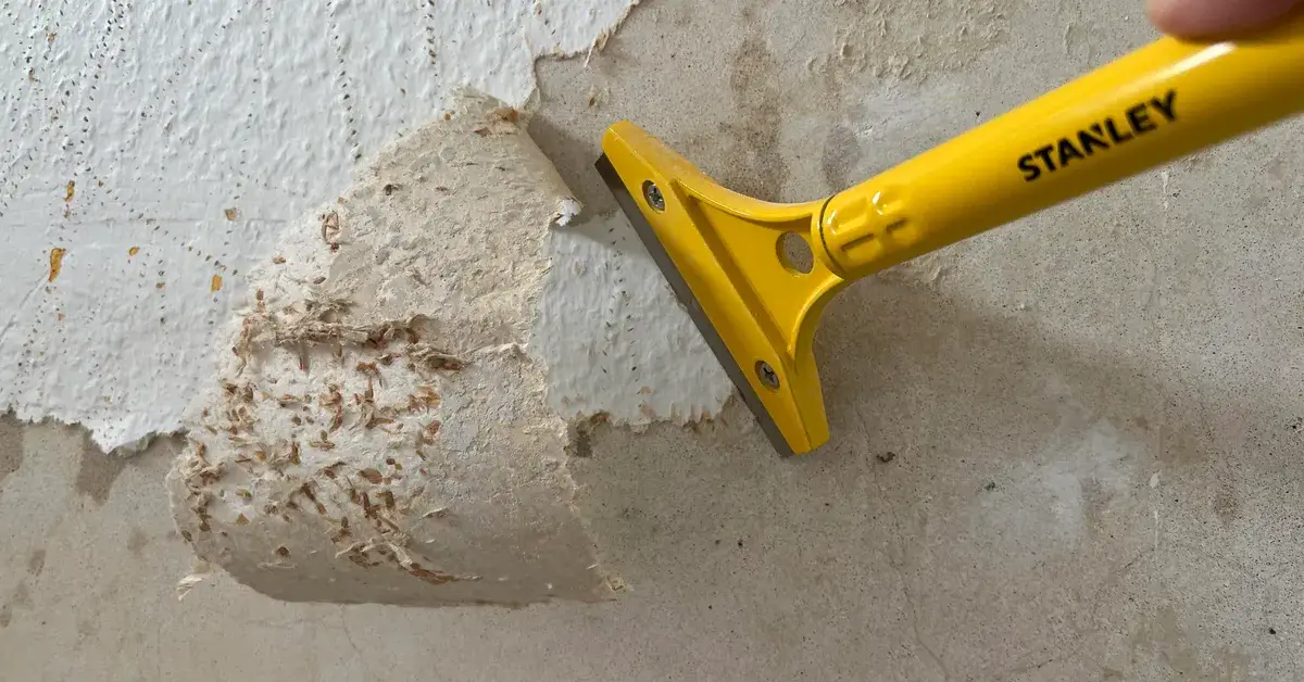 How to remove wallpaper glue