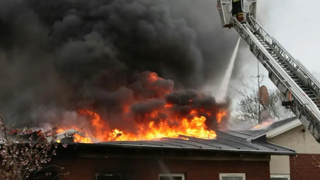 New Jersey Halloween Home Fire