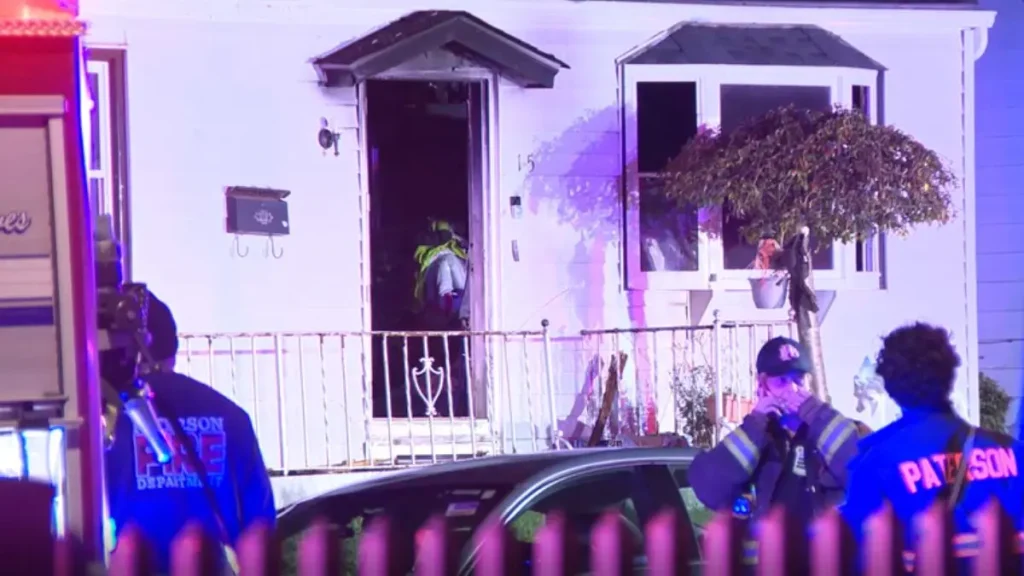 New Jersey Halloween Home Fire