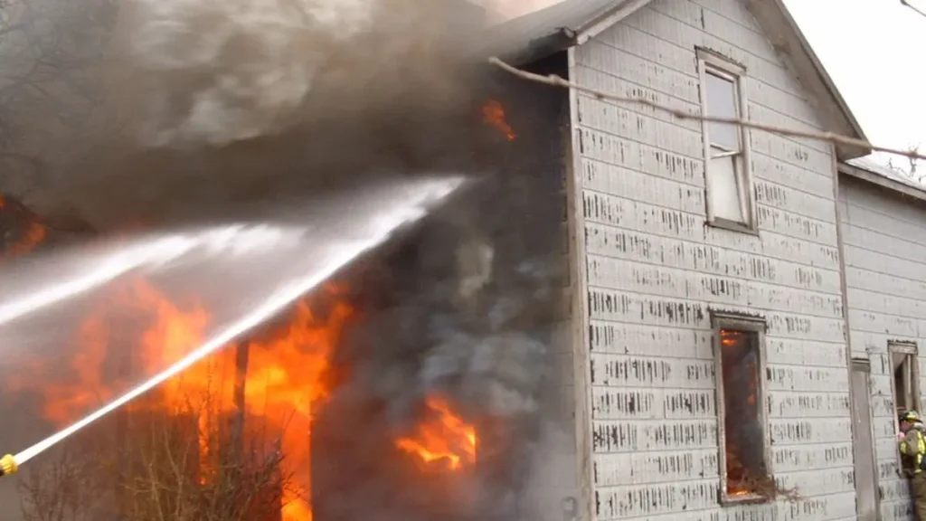 New Jersey Halloween Home Fire