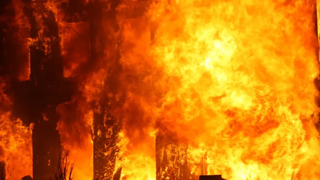 New Mexico Mobile Home Fire