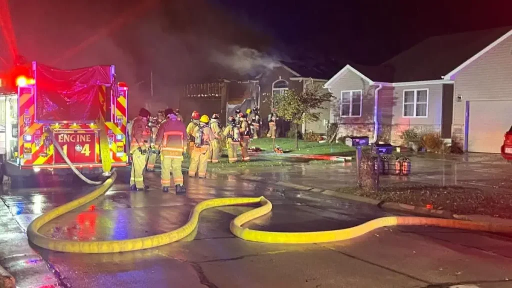 North Lincoln Home Fire