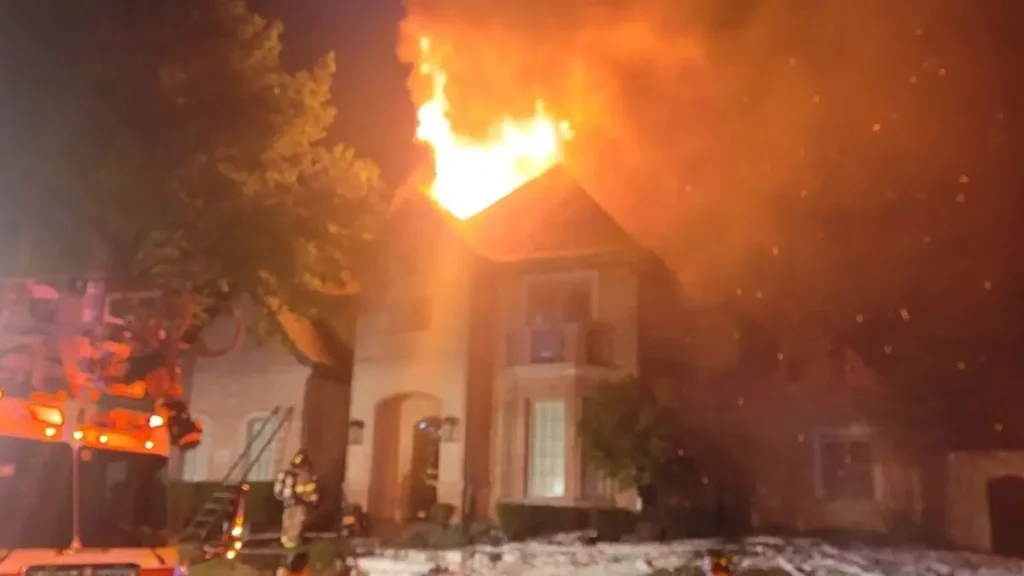 Plano Home Fire