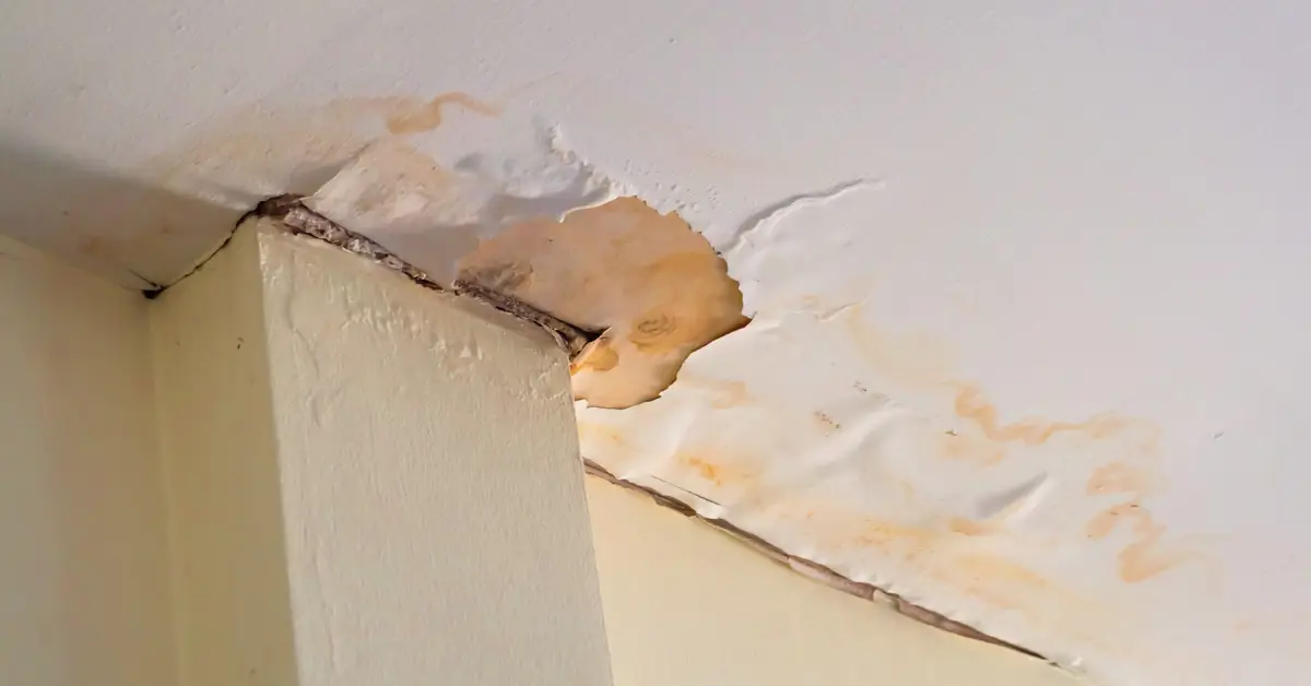 causes of ceiling stains