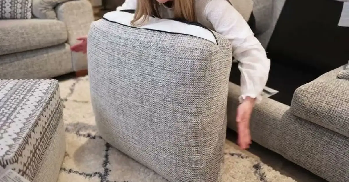 fix flat couch cushions