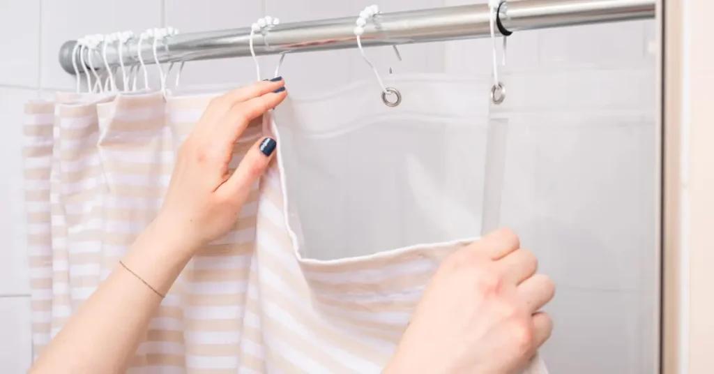 how to clean shower curtain and liner