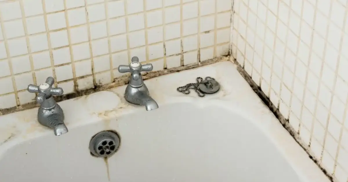how to remove pink stains from sink