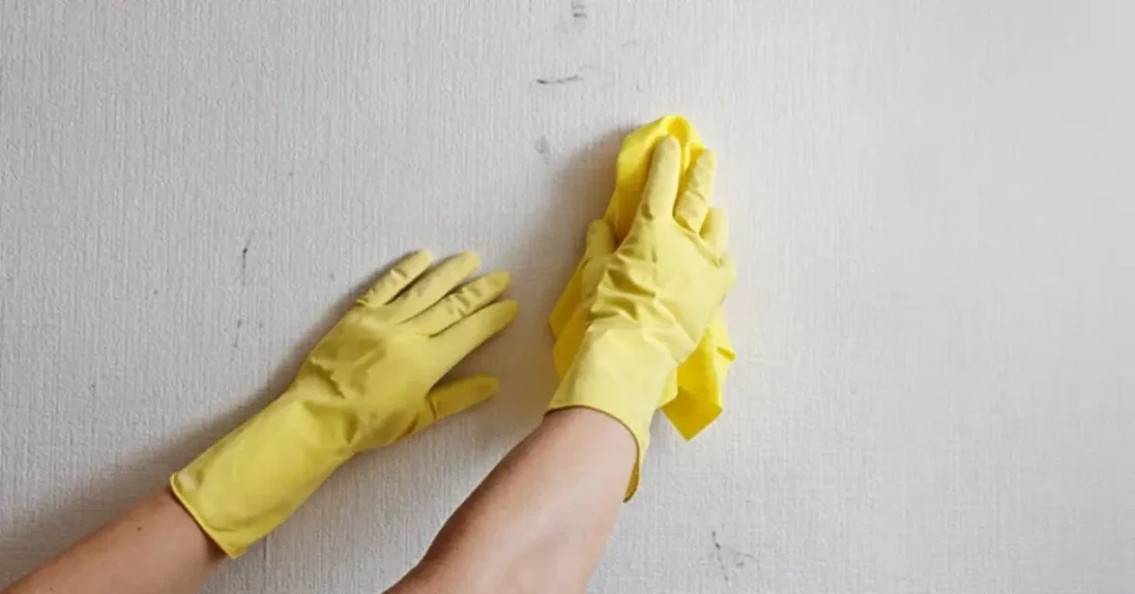 how to remove scuff marks from painted walls