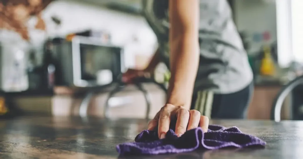 overlooked areas to clean before guests