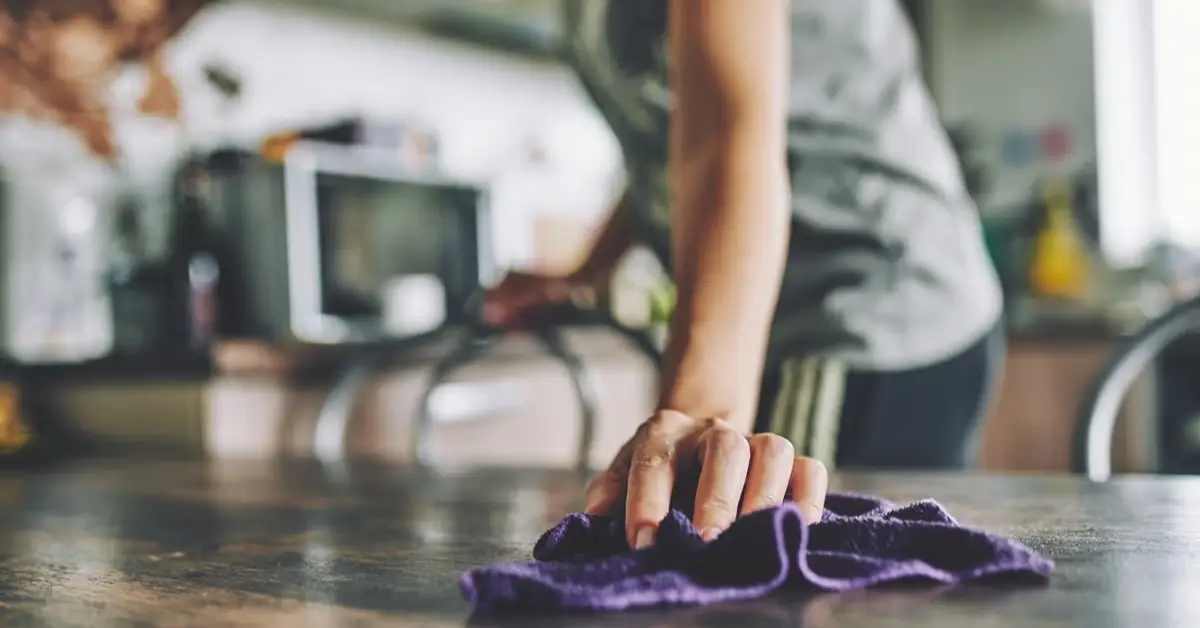 overlooked areas to clean before guests