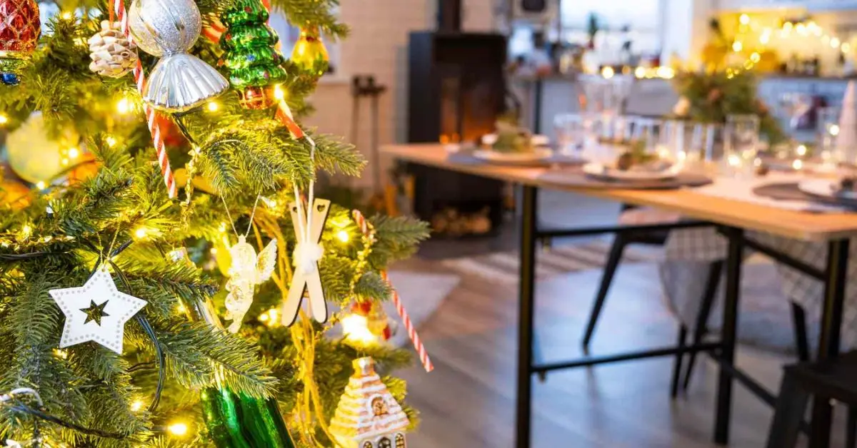 things to remove before putting up Christmas tree