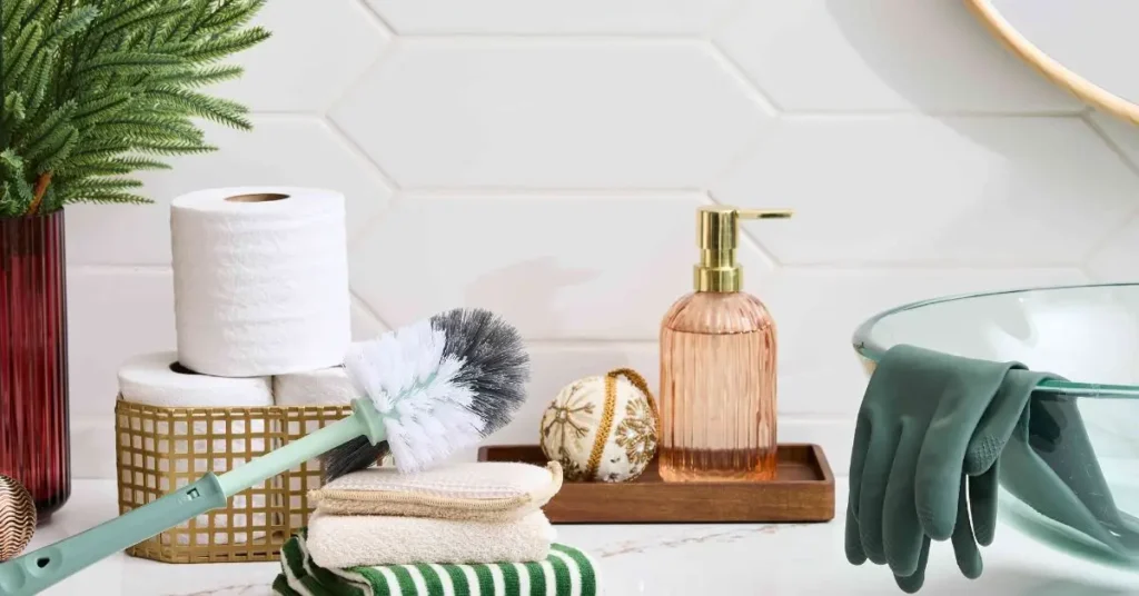 things to remove from bathroom before guests