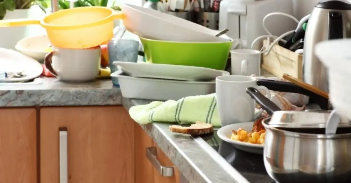 why you shouldn’t leave dirty dishes overnight