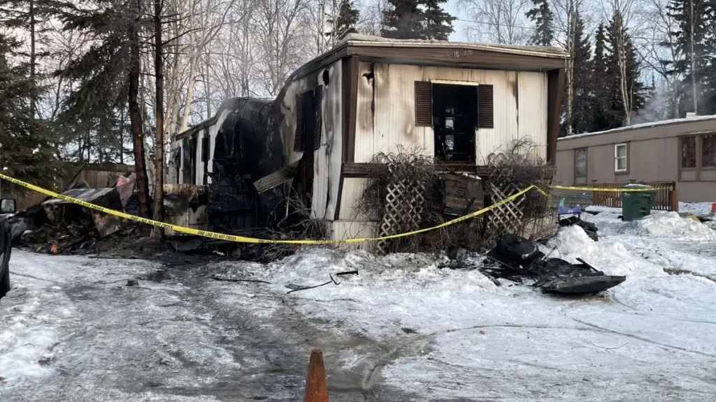 Alaska Mobile Home Fire