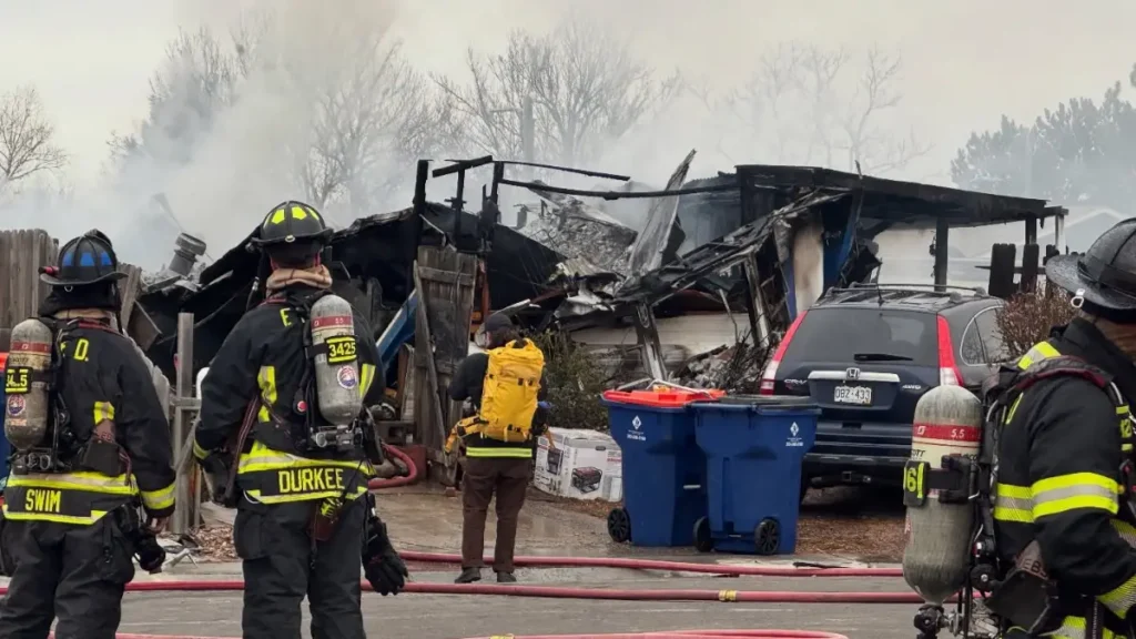 Dacono Mobile Home Fire