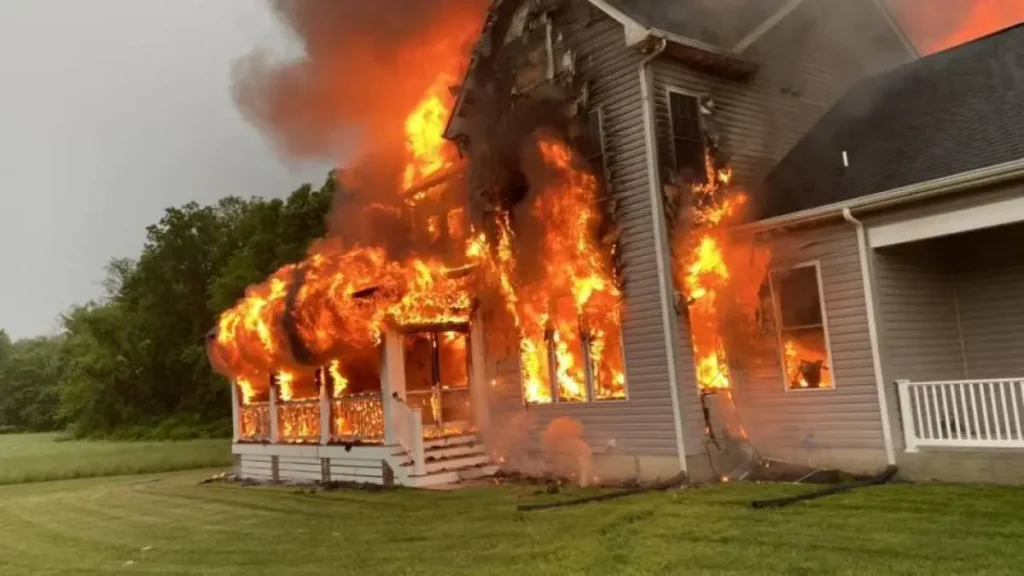 Denny Hamlin Father Dies in House Fire