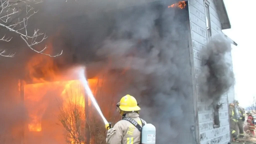 Georgia Mobile Home Fire