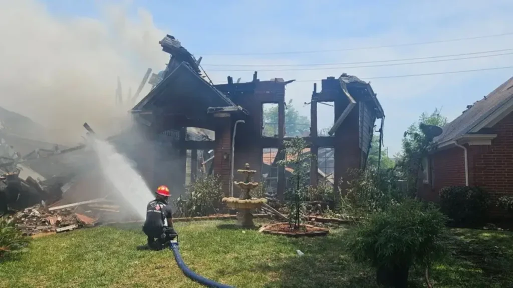 Harris County House Fire