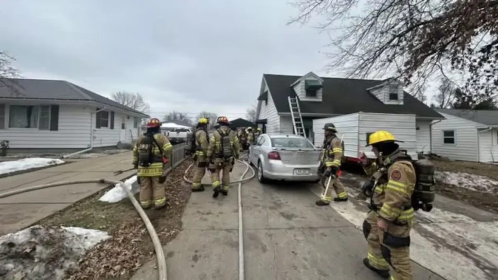 Iowa Home Fire