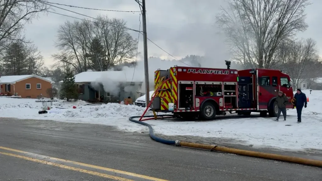 Michigan House Fire