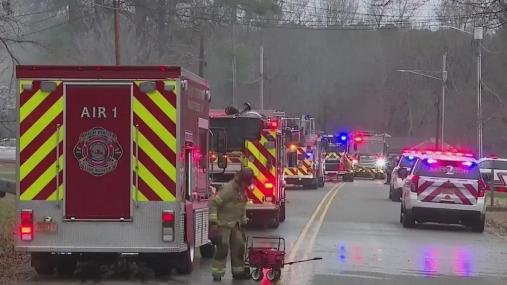 North Carolina Home Fire