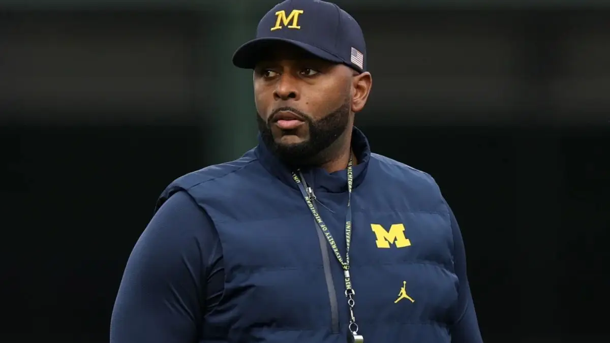 Sherrone Moore charged for home invasion