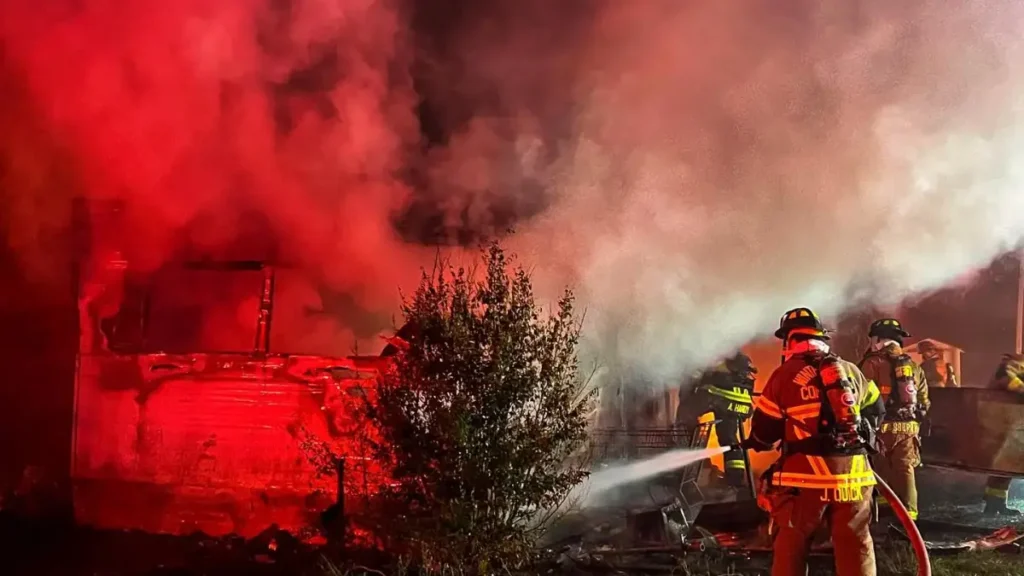 Winterville house fire