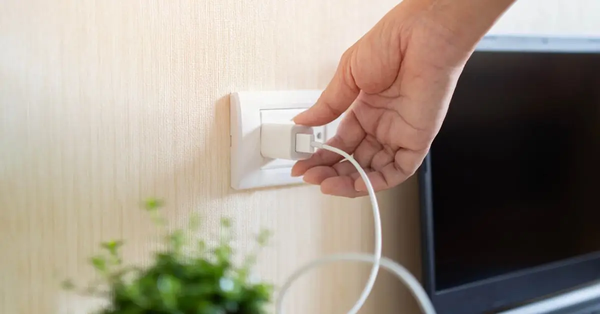 bedroom appliances to unplug