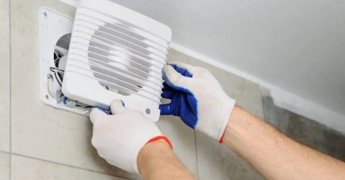 clean bathroom exhaust fan