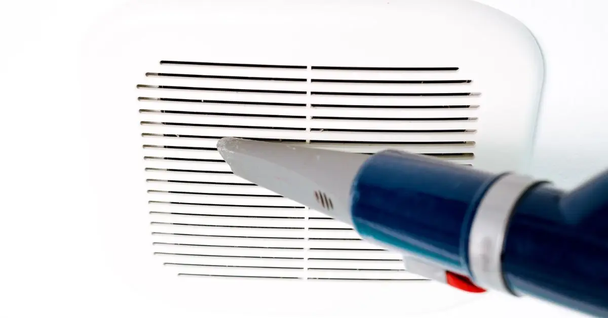 clean bathroom exhaust fan