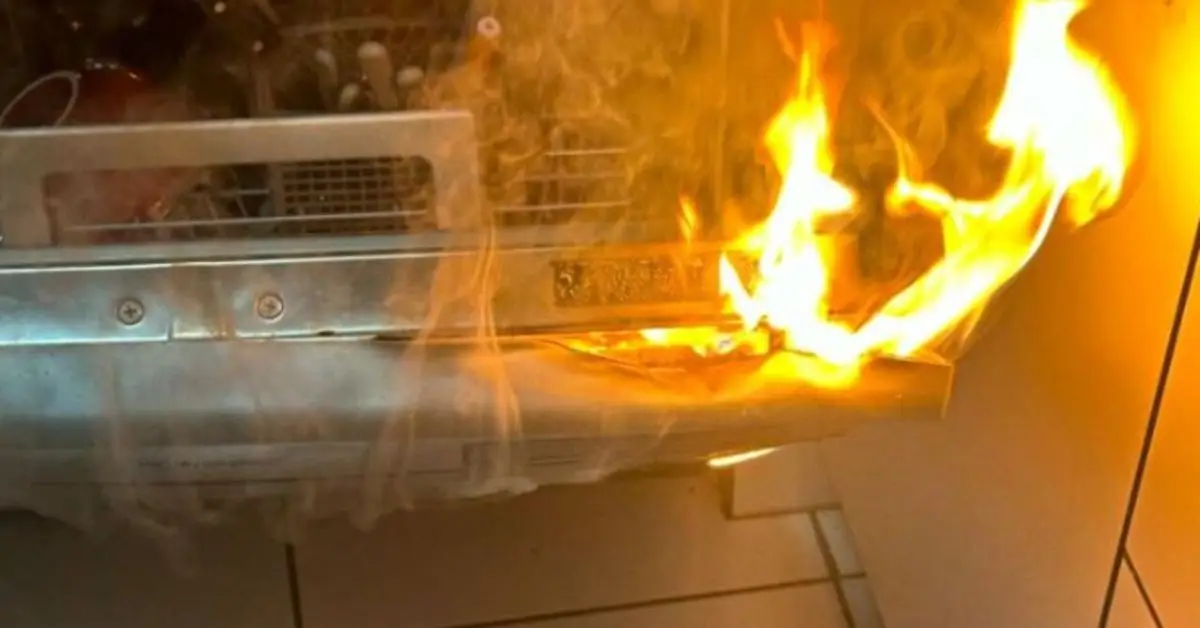 dishwasher fire hazard