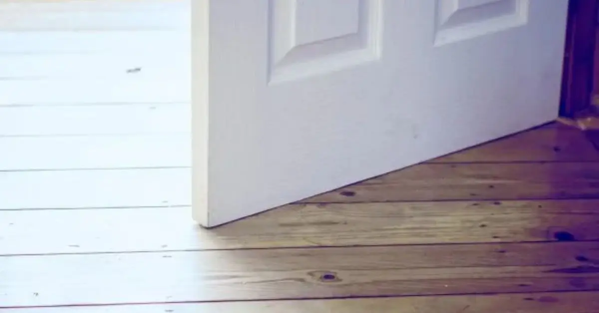 doors sticking in cold weather