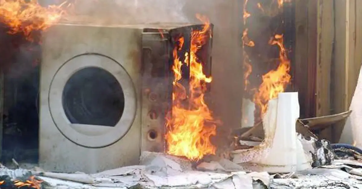 dryer fire hazard