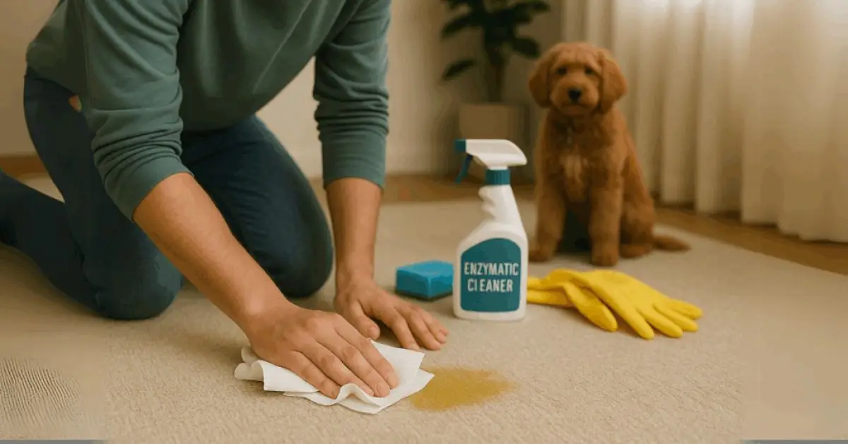 get rid of dog smell in house