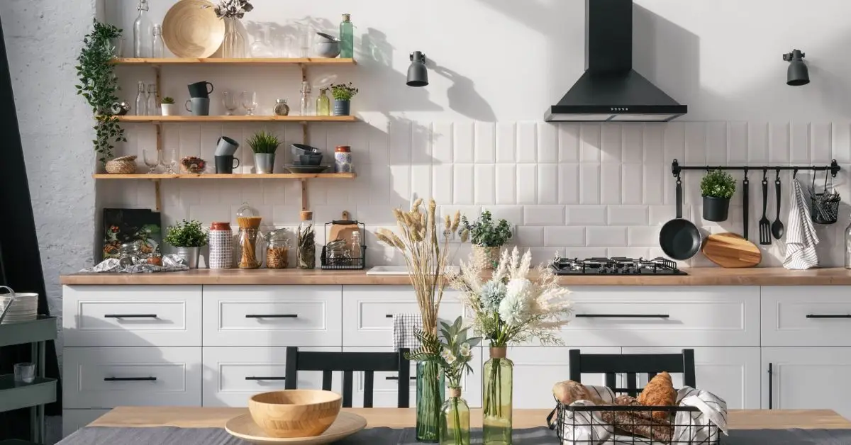 how to make a kitchen feel less empty