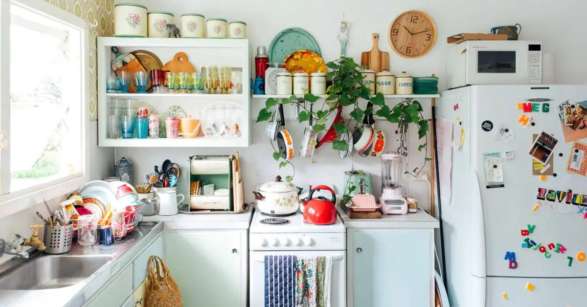 how to make a kitchen feel less empty