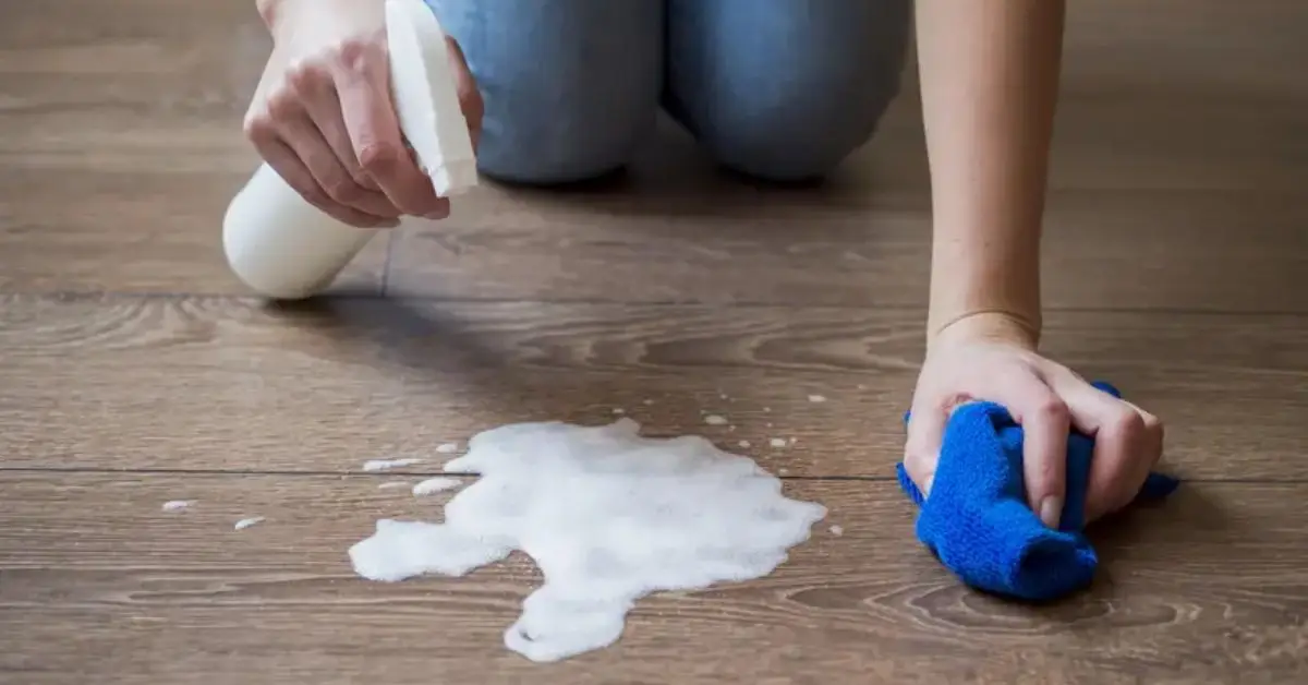 how to remove adhesive from wood floors without damage
