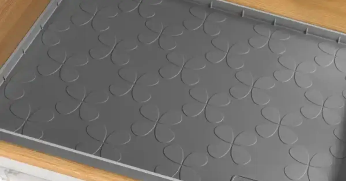 never store under kitchen sink