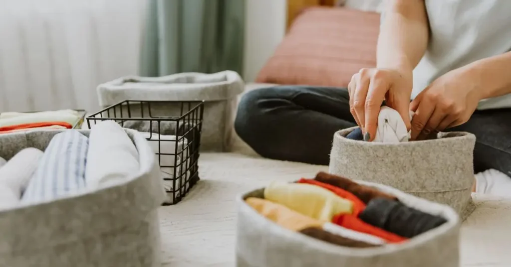 no contact decluttering method