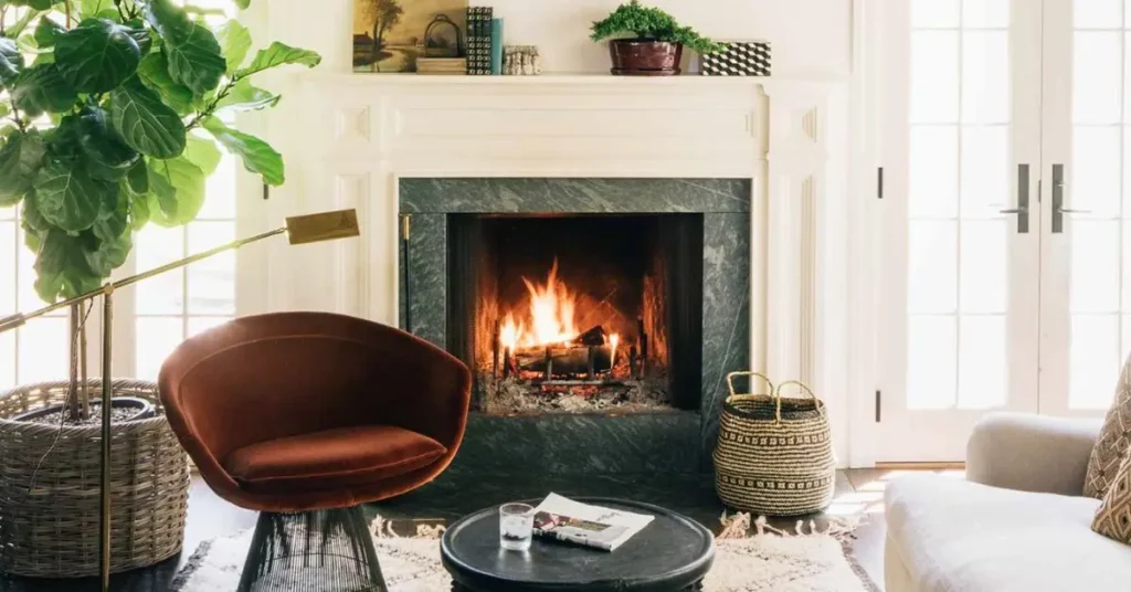 things not to put around a fireplace