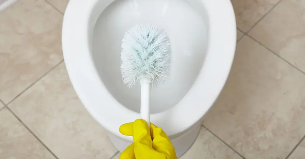 unclog toilet without plunger