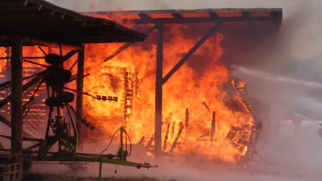 Burleson County mobile home fire