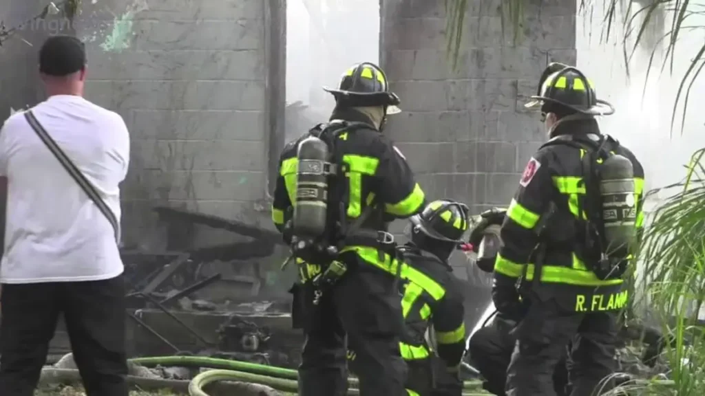 Cocoa Beach House Fire
