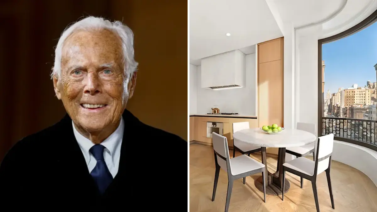 Giorgio Armani’s NYC Apartment Listed