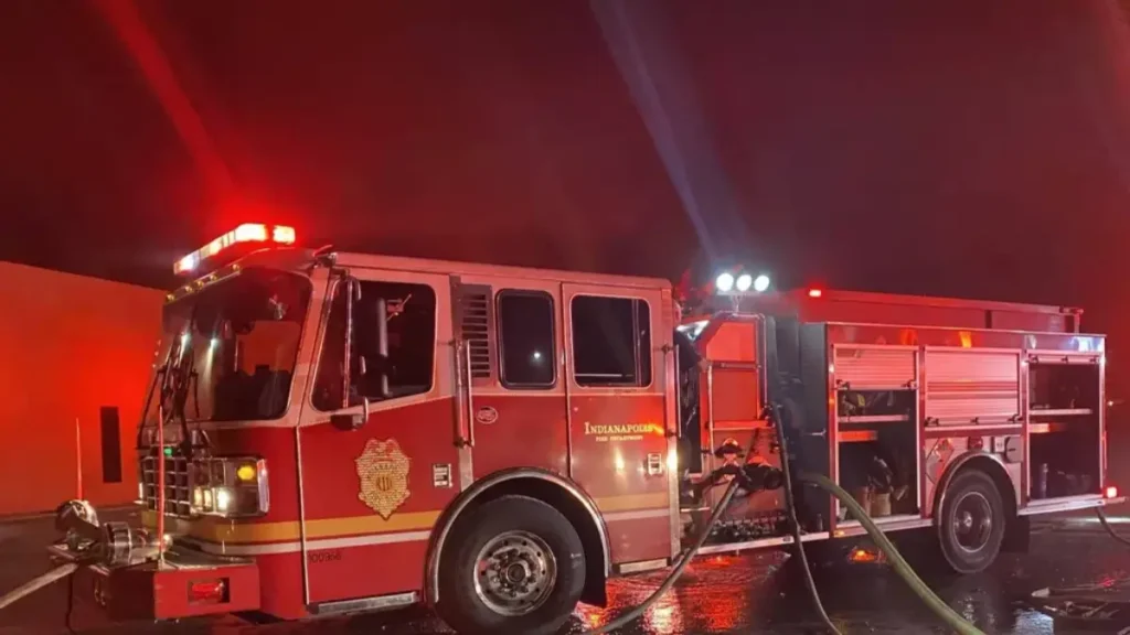 Indianapolis Mobile Home Fire