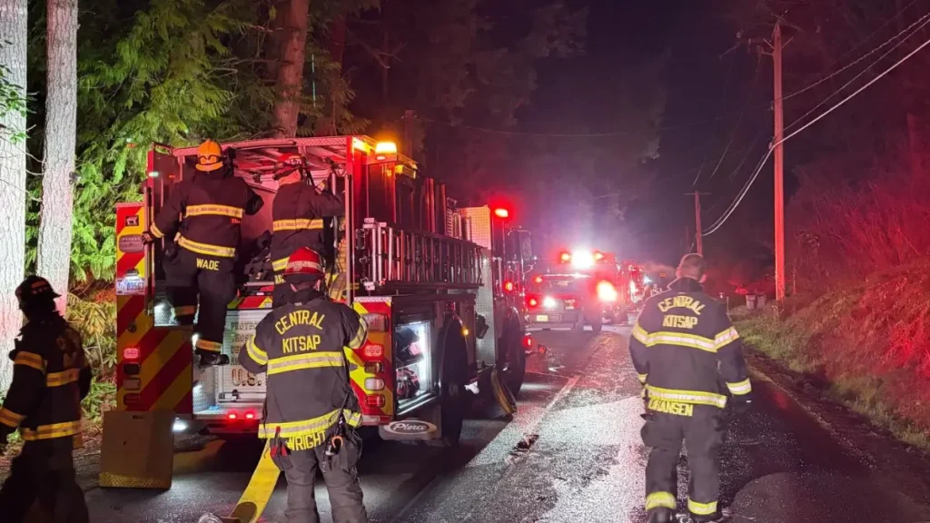 Poulsbo house fire
