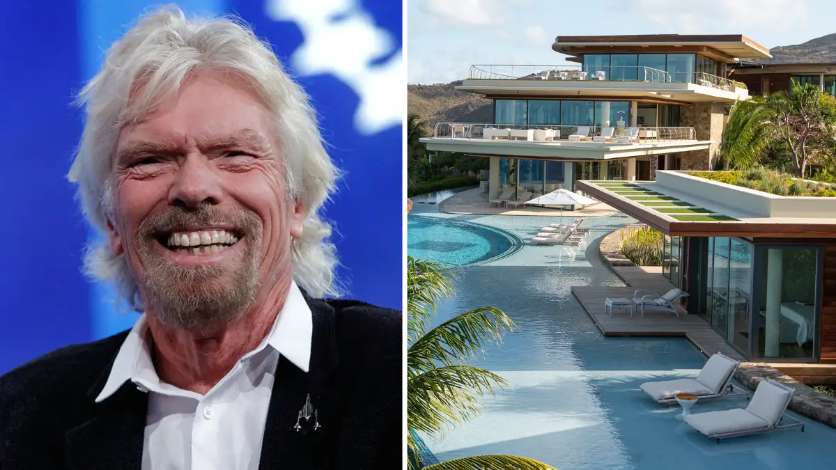 Richard Branson Luxury Island Portfolio
